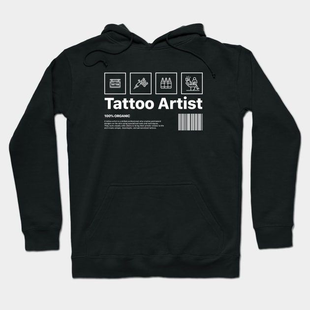 Tattoo Artist Hoodie by artslave